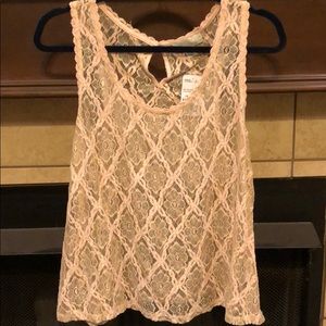 Lace tank